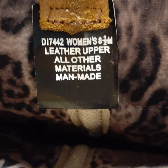 Dingo Brown Fringed Heeled Boots - Picture 3 of 8